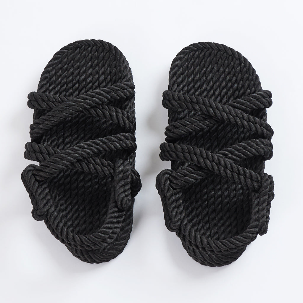 Caper Paulson Classic Black Sandals