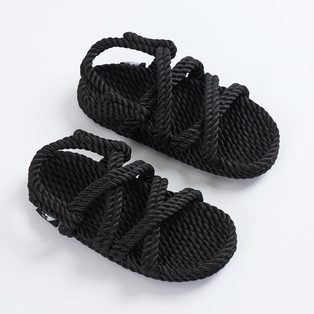 Caper Paulson Classic Black Sandals