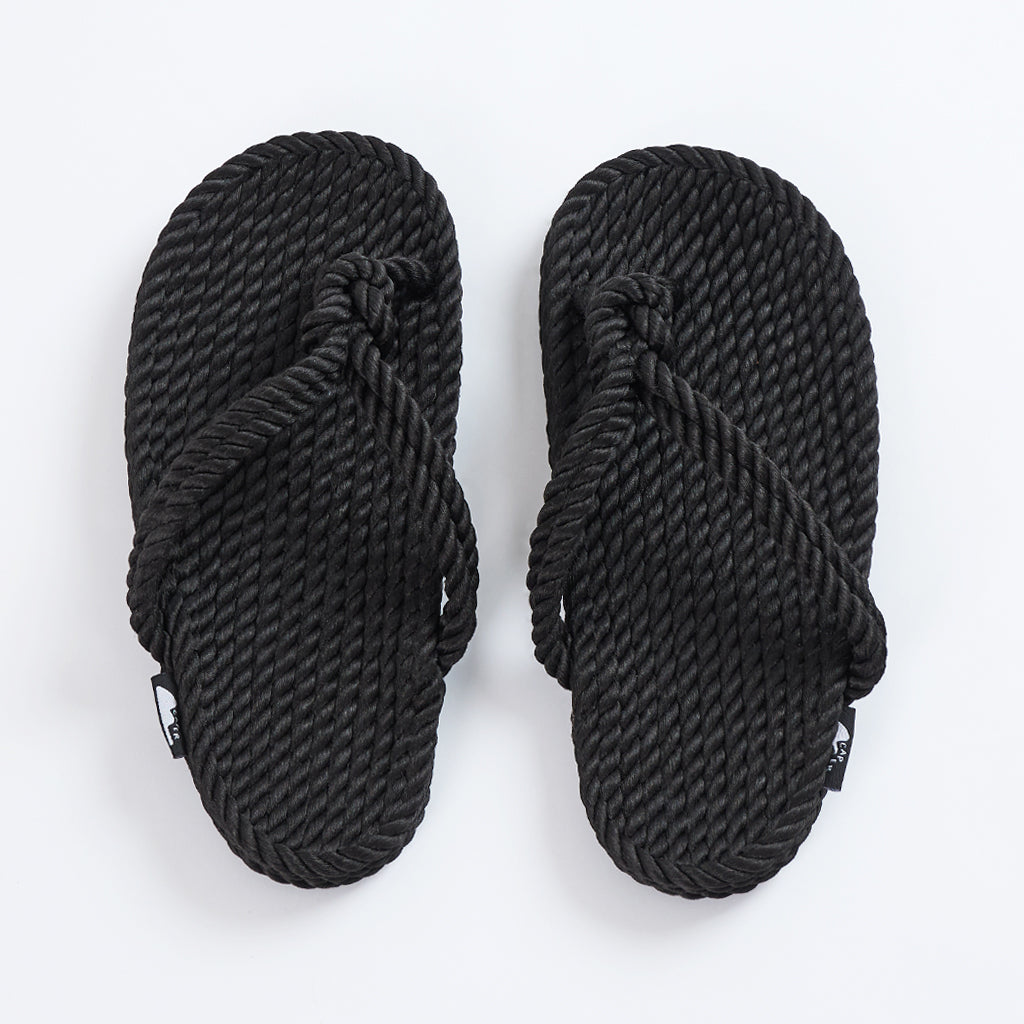 Caper Toki Classic Black Sandals